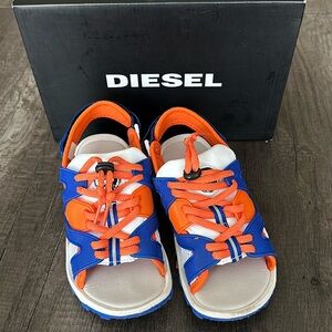 DIESEL| kids lace sandals Youth USA 3